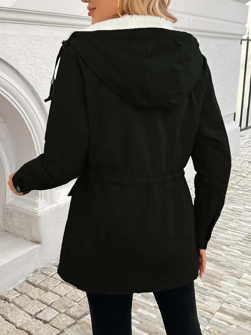 Parka invernale con pelo interno