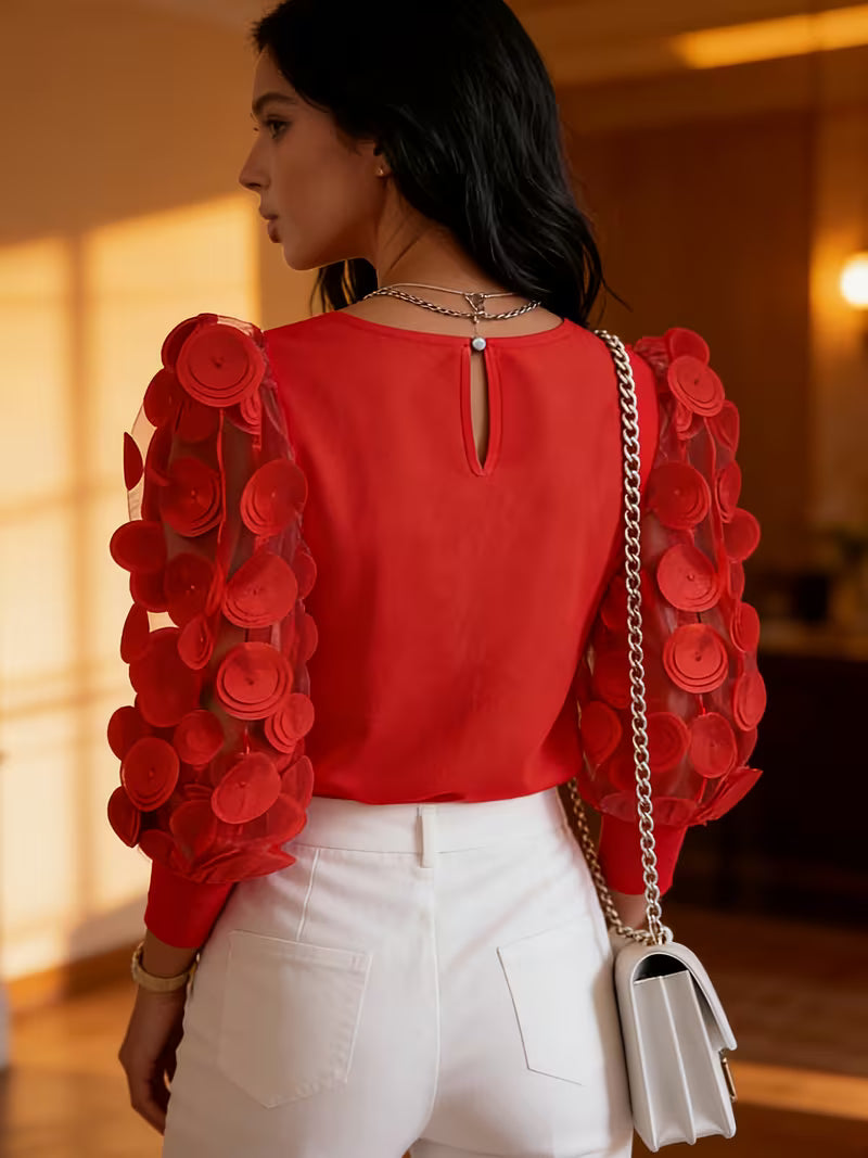 Blusa elegante alla moda