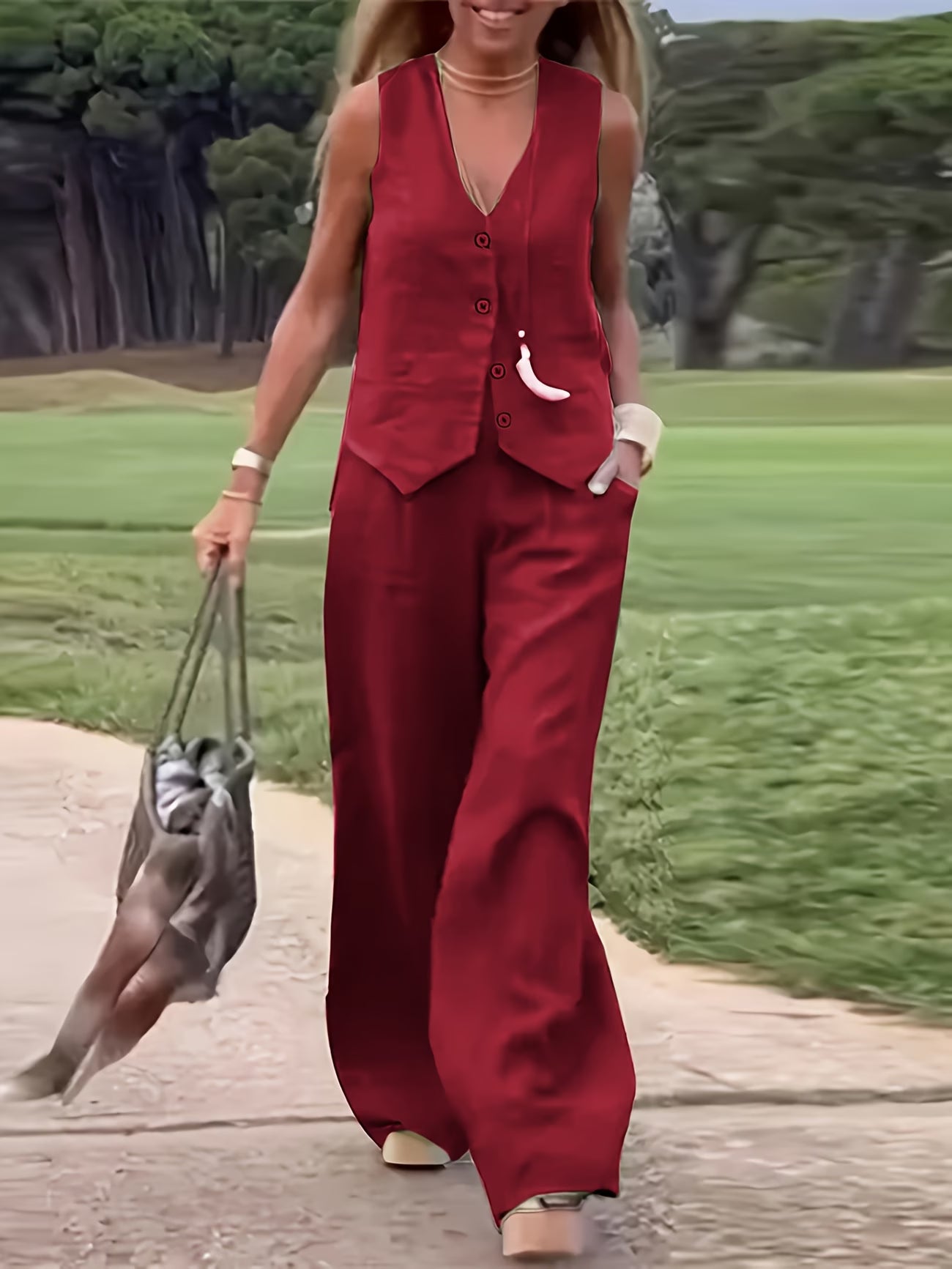 Completo a due pezzi primaverile