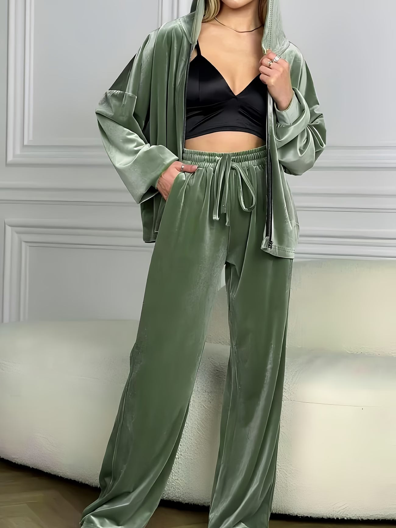 Set felpa con pantaloni