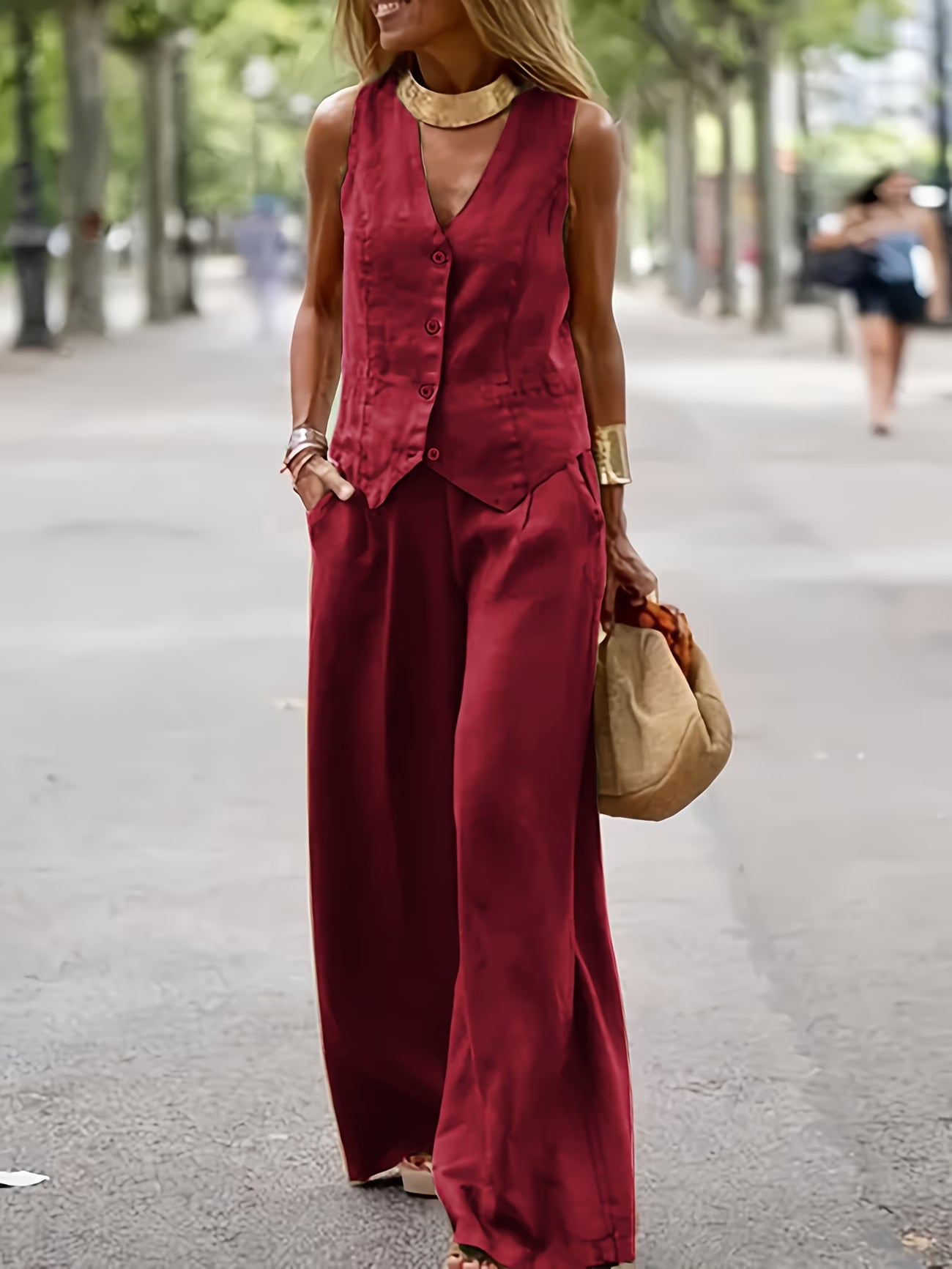 Completo a due pezzi primaverile