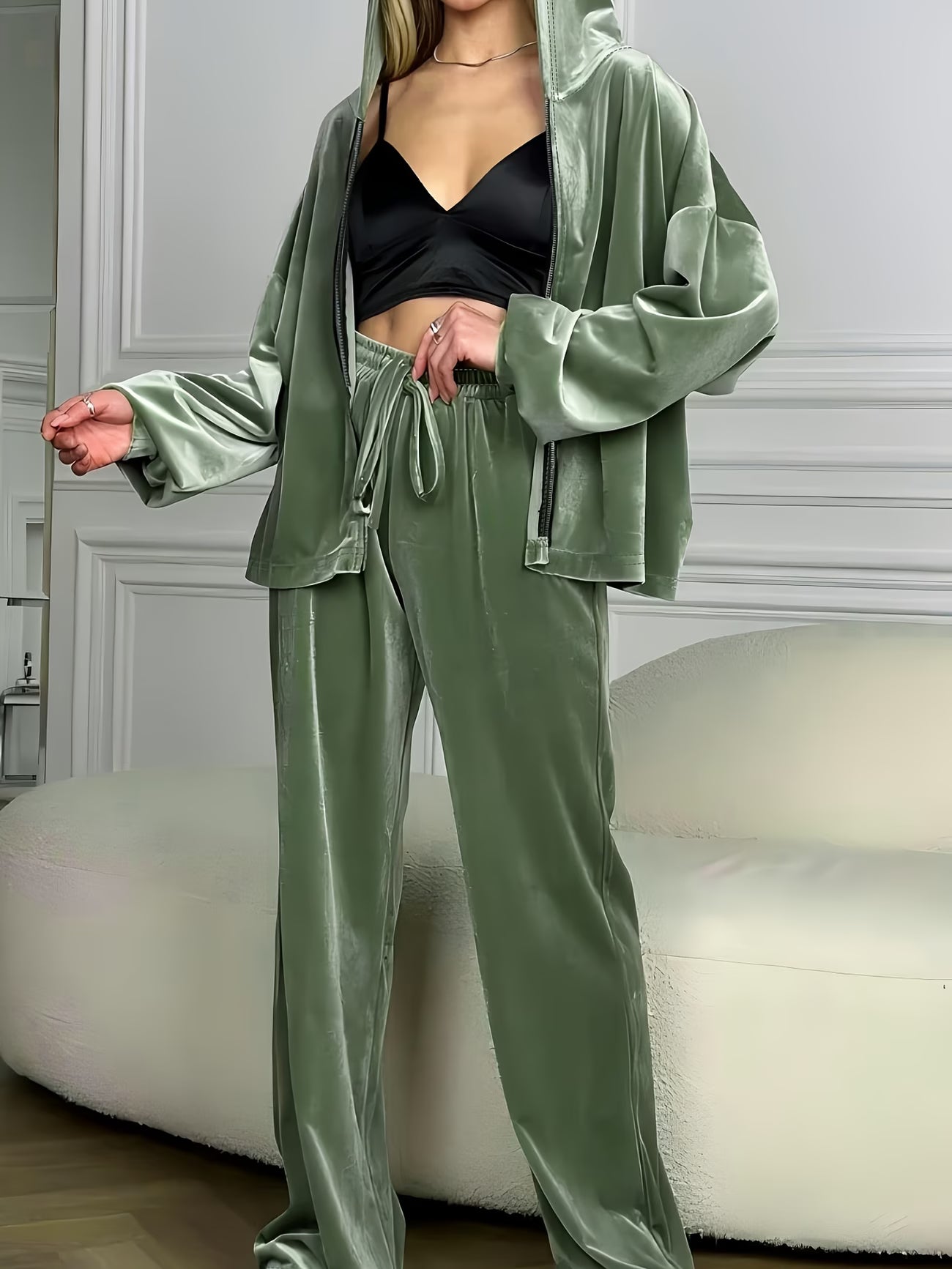 Set felpa con pantaloni