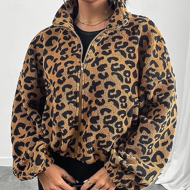 Felpa invernale maculata