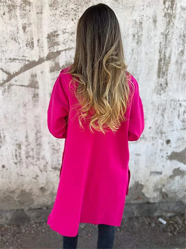 Giacca invernale lunga con cappuccio