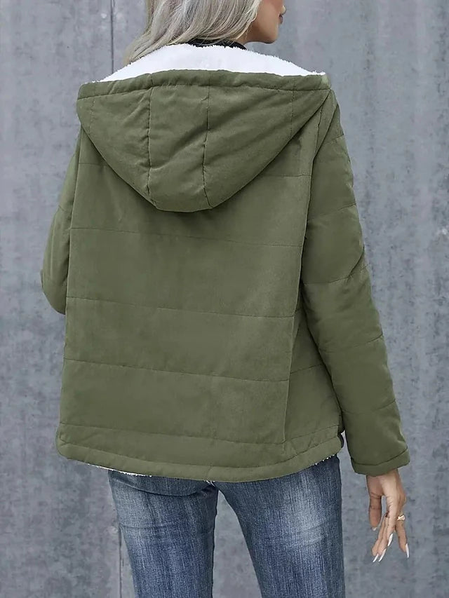 Giacca invernale con pelo interno