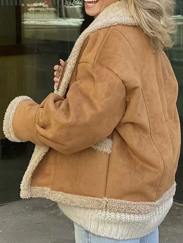 Cappotto stile montone