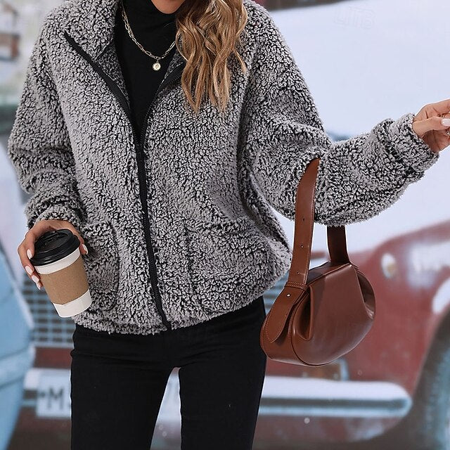 Plaid invernale alla moda