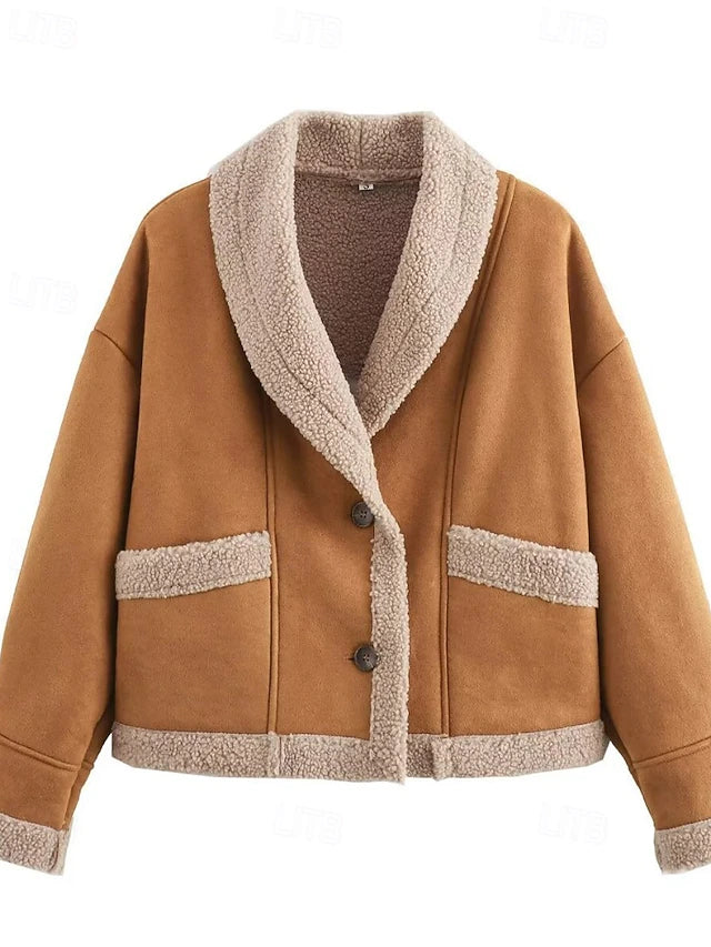 Cappotto stile montone