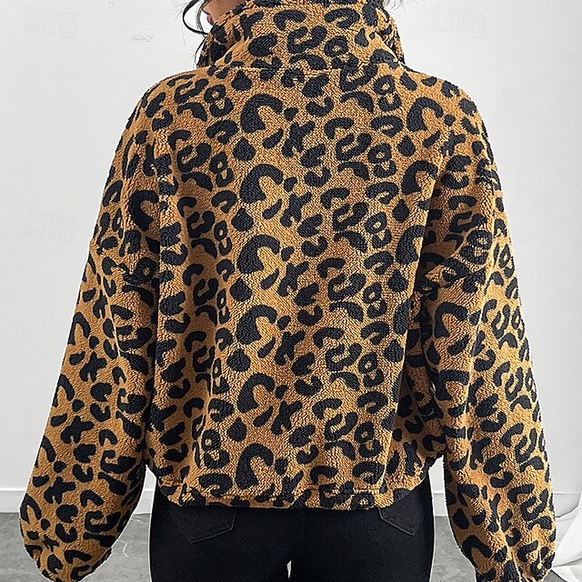 Felpa invernale maculata